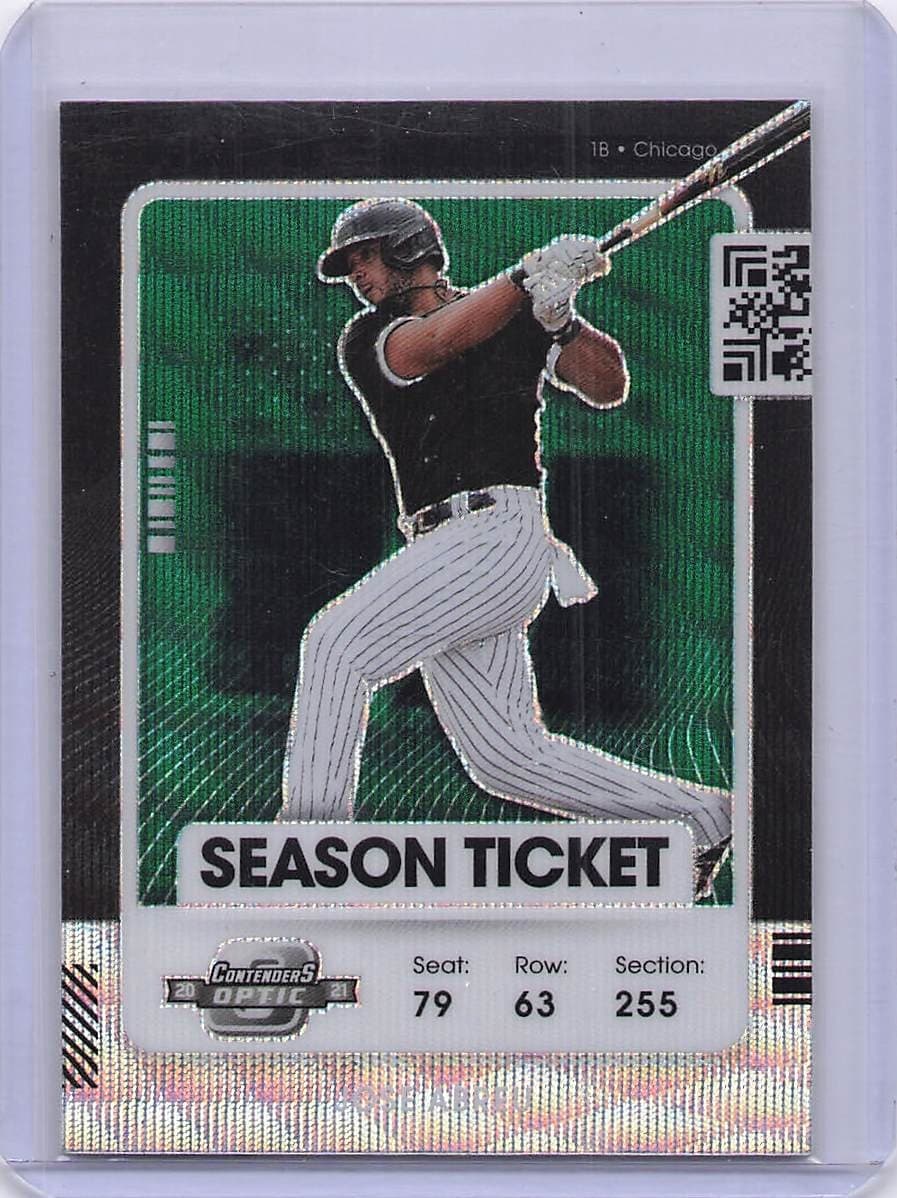 Jose Abreu Optic 2021 Panini Contenders 2021 Panini Contenders