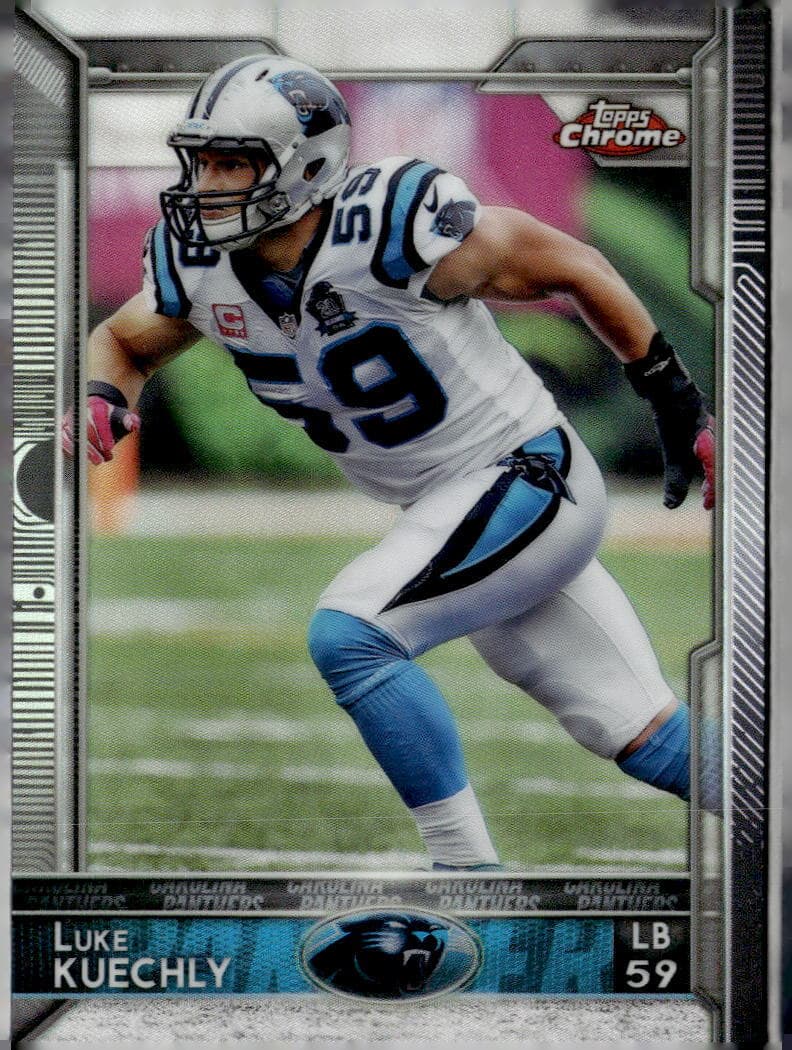 Luke Kuechly Carolina 2015 Topps Chrome 2015 Topps Chrome refractor