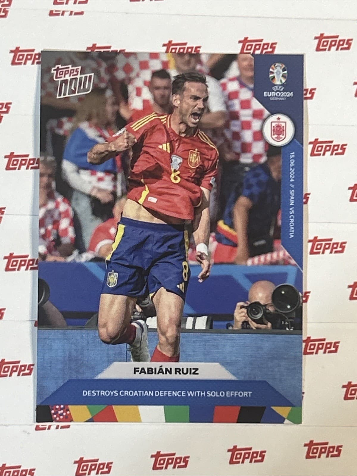 Fabian Ruiz 2024 Topps 2024 Topps