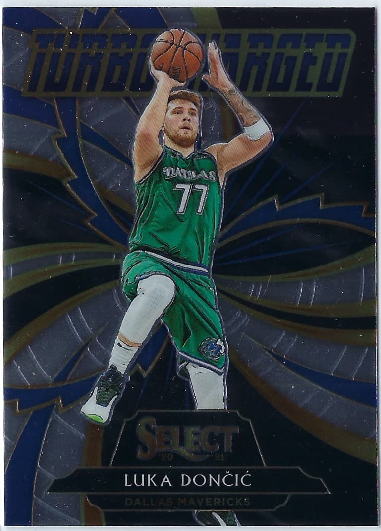 Turbocharged Luka Doncic 2020 Panini Select 2020 Panini Select