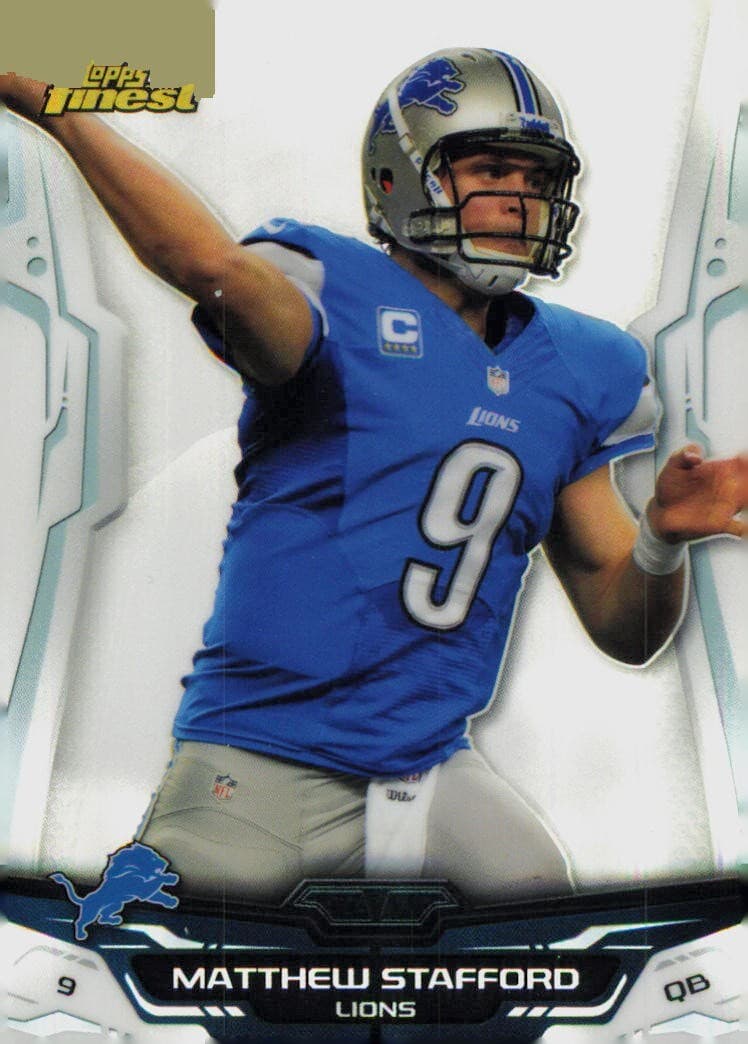Matthew Stafford 2014 Topps Finest 2014 Topps Finest