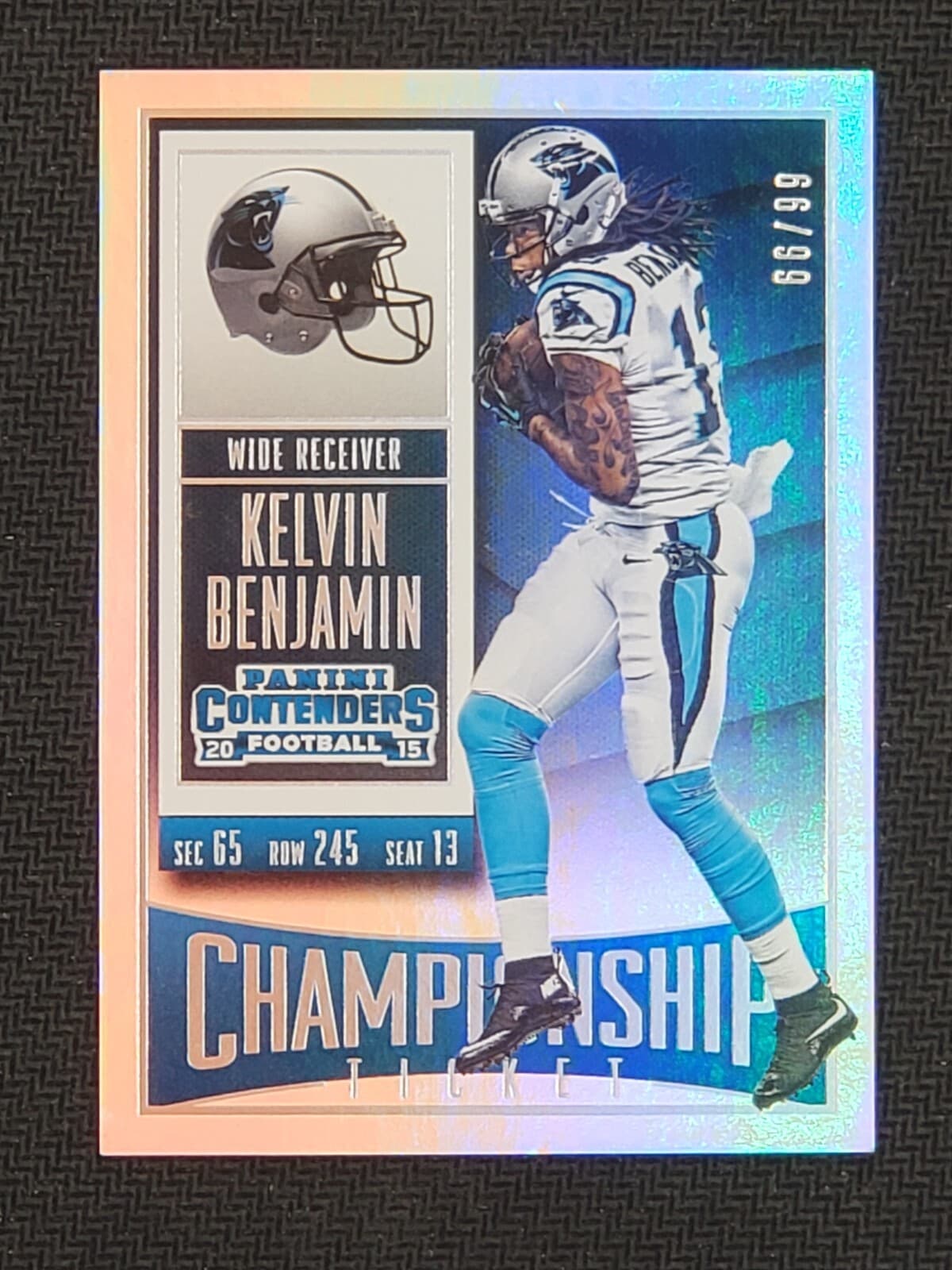 Championship Ticket Kelvin 2015 Panini Contenders
