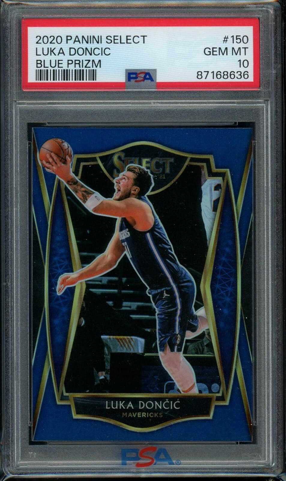 Luka Doncic Blue 2020 Panini Select