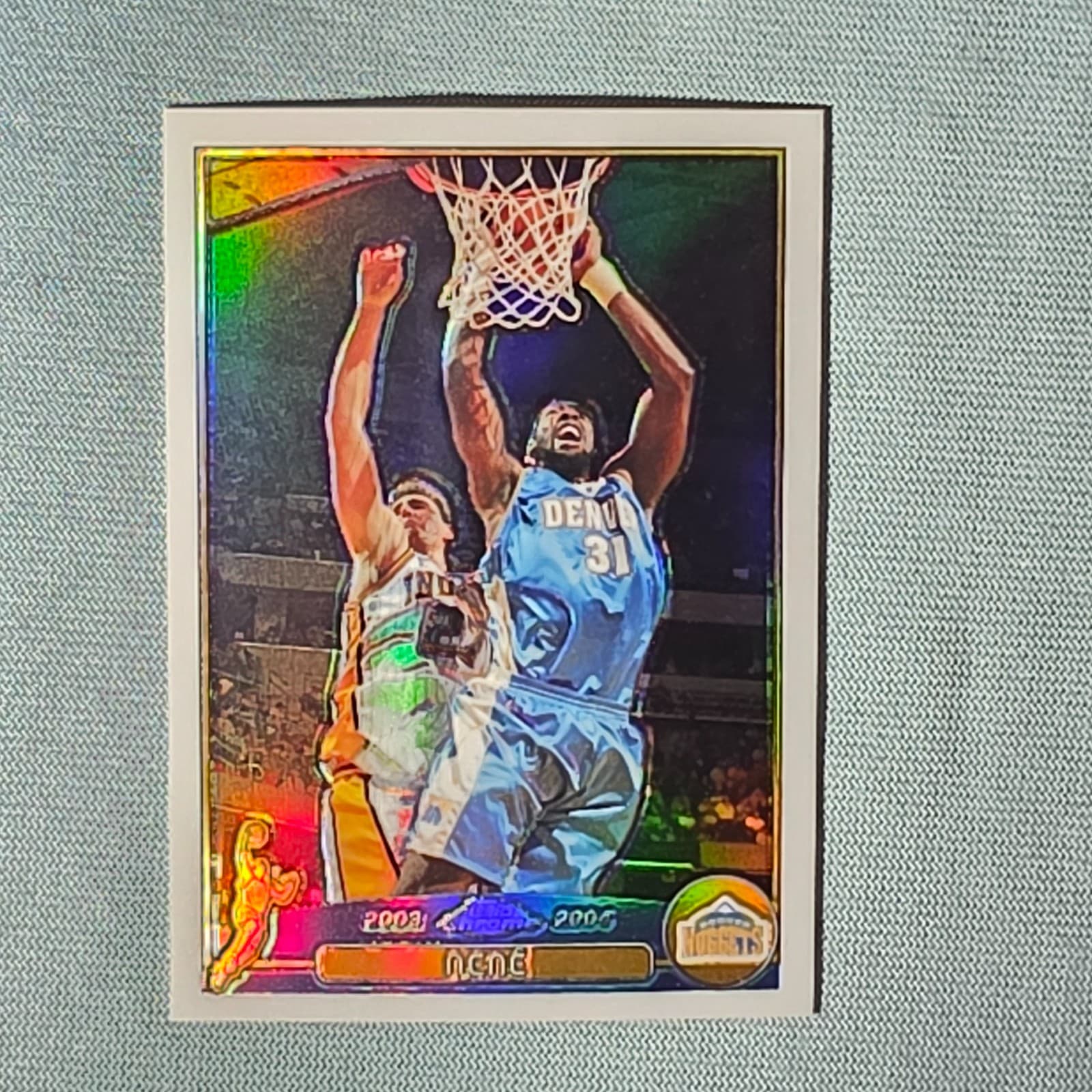 Basketball Nene Denver 2003 Topps Chrome