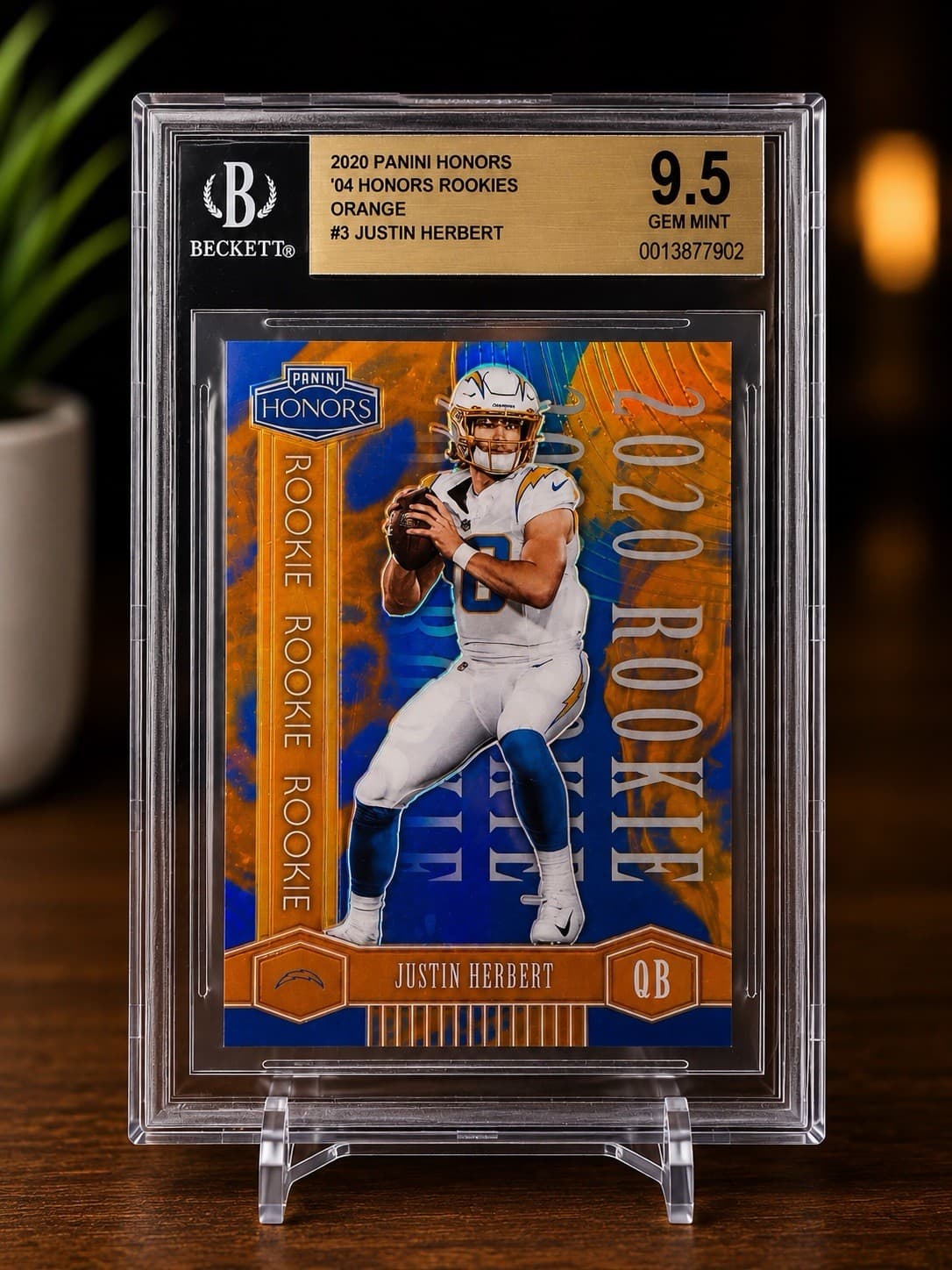 Honors Justin Herbert 2020 Panini 2020 Panini orange
