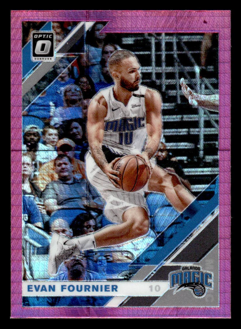 Evan Fournier 2019 Donruss Optic 2019 Donruss Optic pink