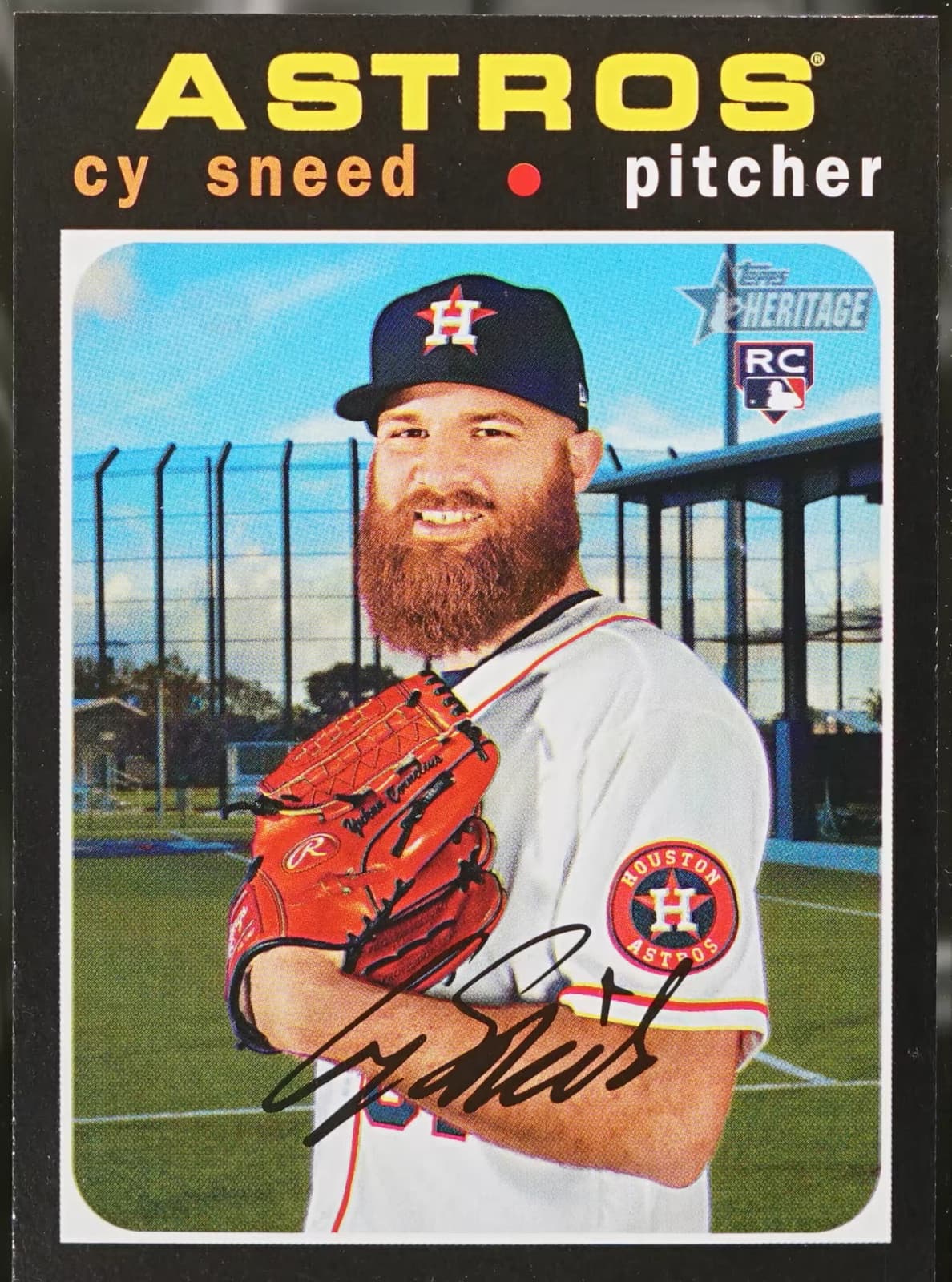 Baseball Cy Sneed 2020 Topps Heritage
