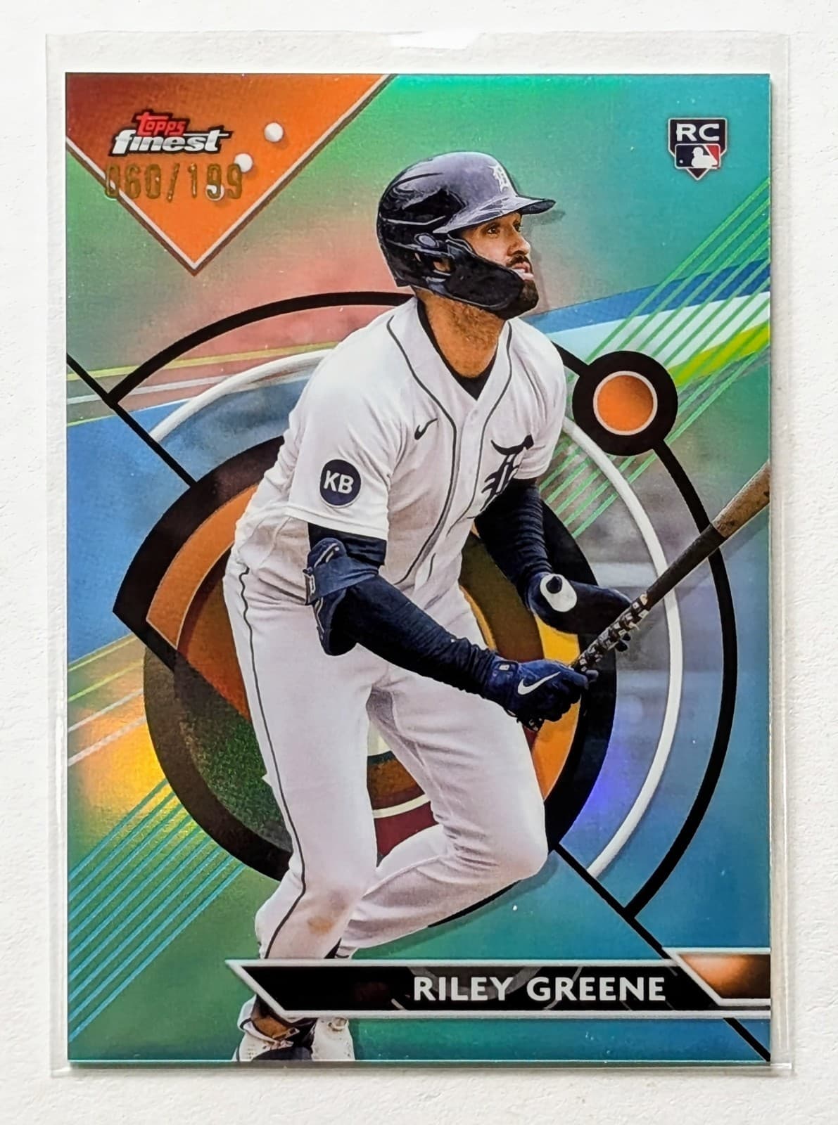 Riley Greene Aqua 2023 Topps Finest 2023 Topps Finest aqua-refractor