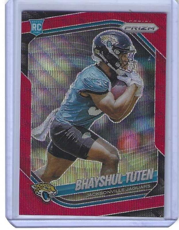 Bhayshul Tuten Red 2025 Panini Prizm