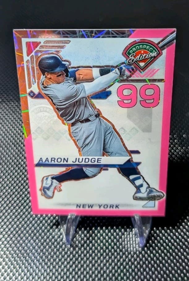 Prospect Edition Aaron 2025 Panini 2025 Panini pink-velocity