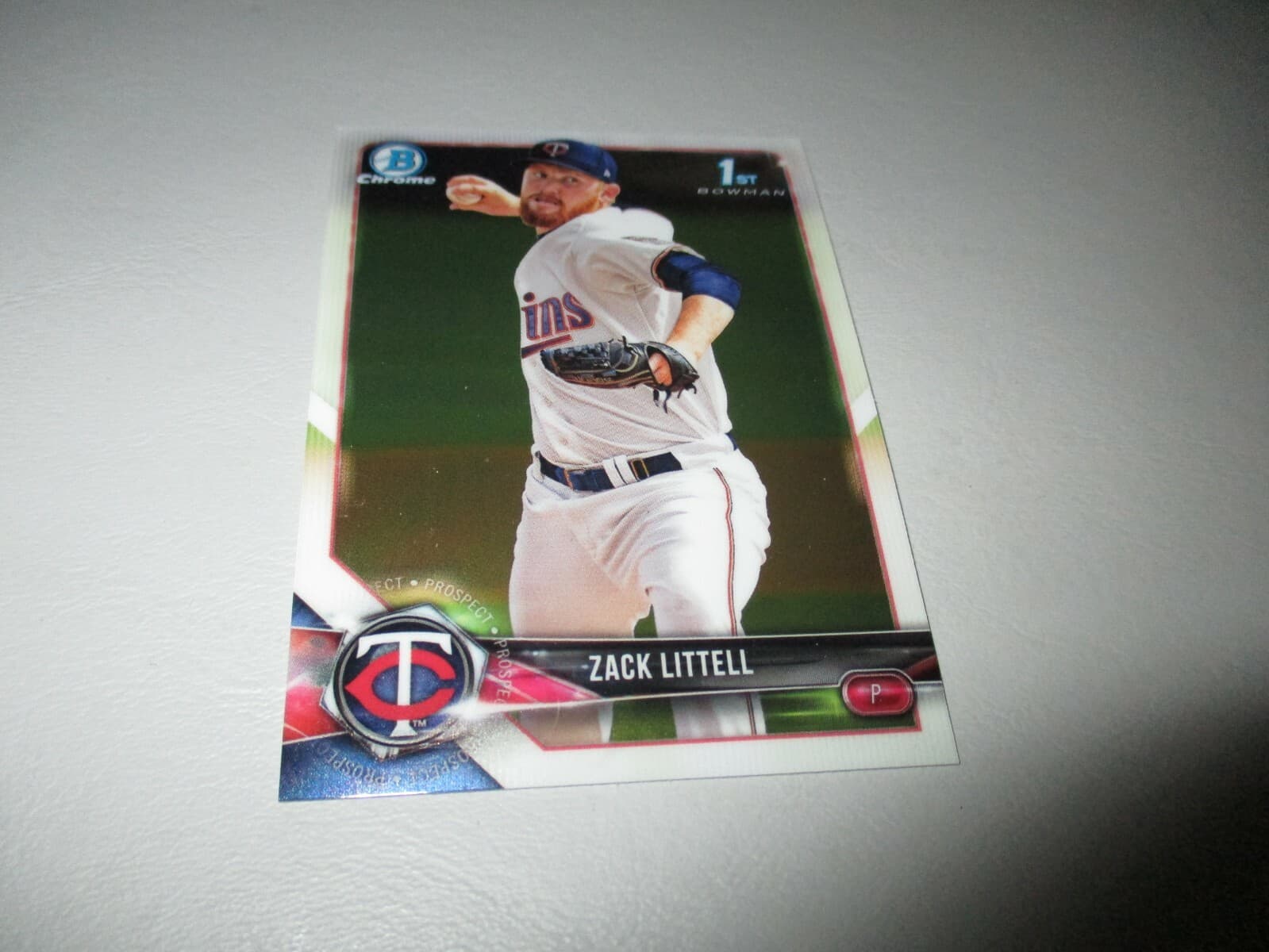 Zack Littell 2018 Bowman Chrome 2018 Bowman Chrome