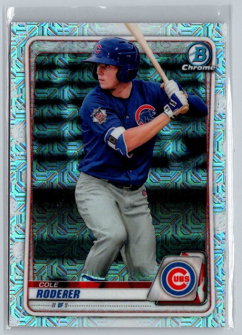 Cole Roederer Prospects 2020 Bowman Chrome 2020 Bowman Chrome mojo-refractor