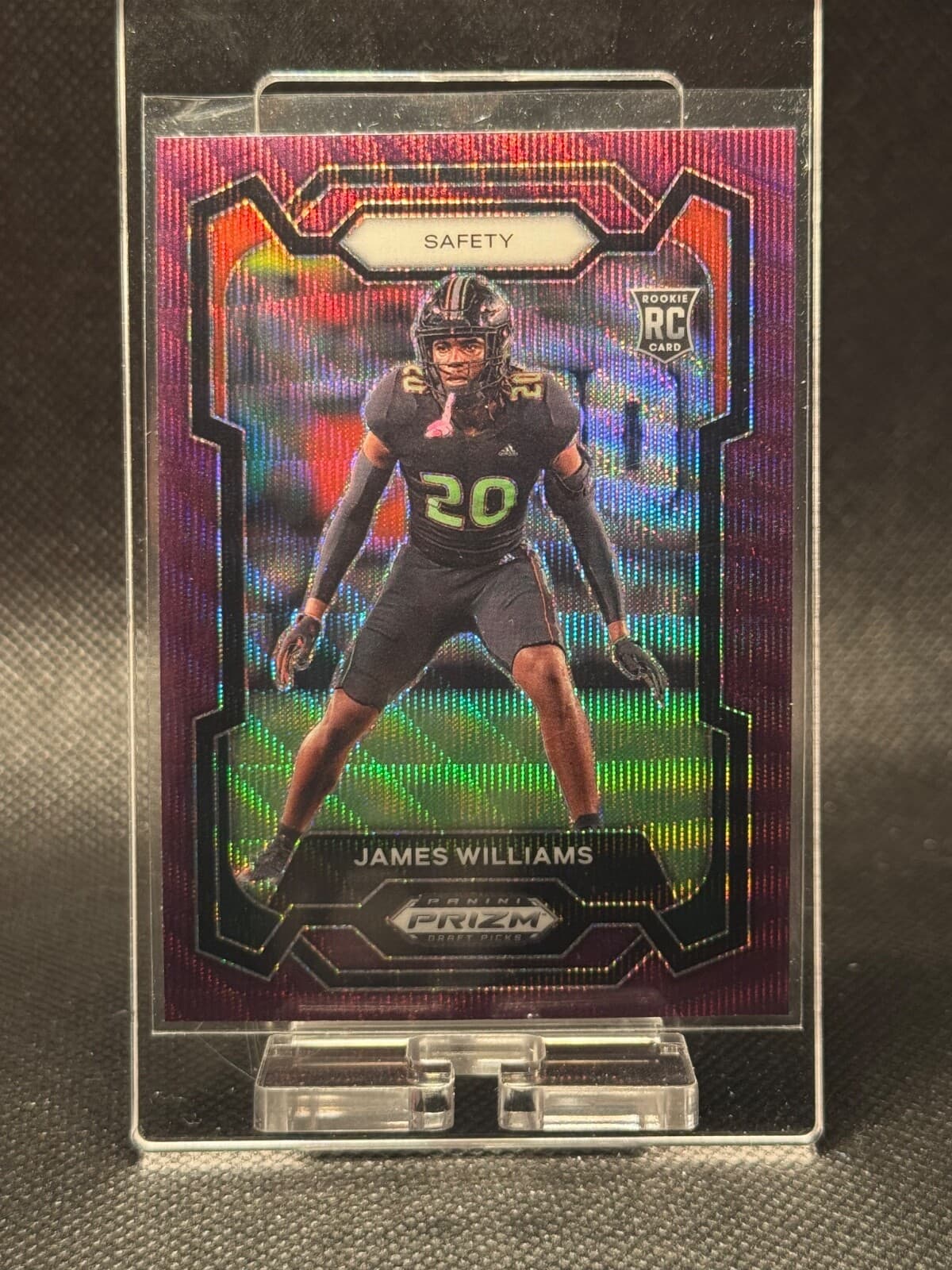 Draft Picks 2024 Panini Prizm 2024 Panini Prizm purple-wave