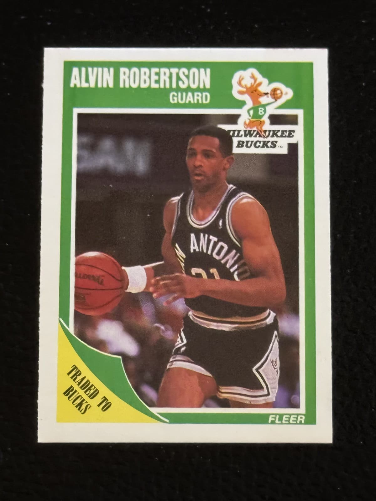 Alvin Robertson 1989 Fleer 1989 Fleer