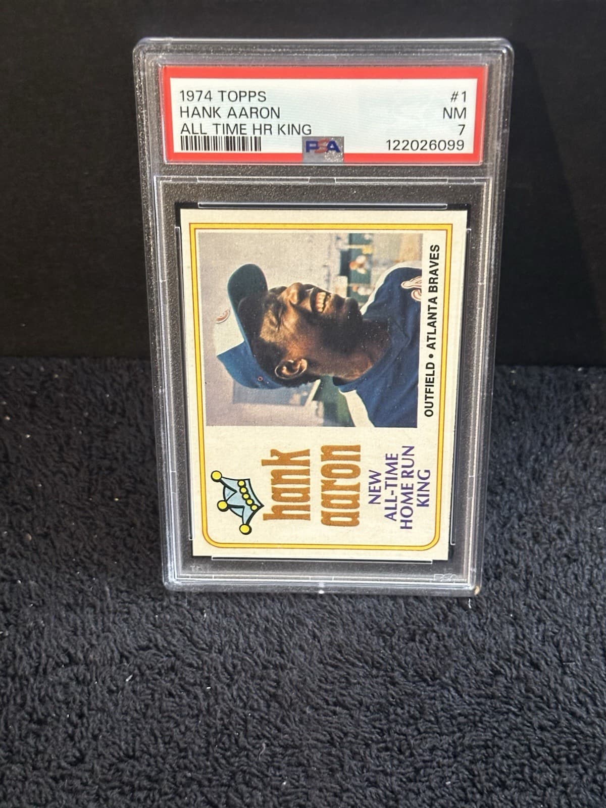 Hank Aaron 1974 topps