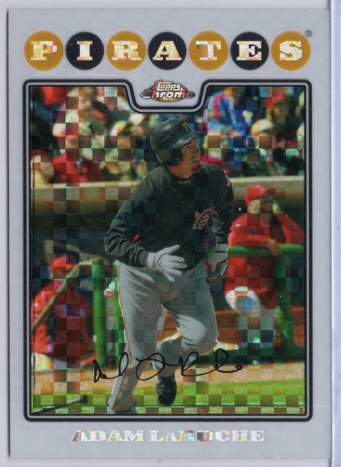 Xfractor Adam La 2008 Topps Chrome