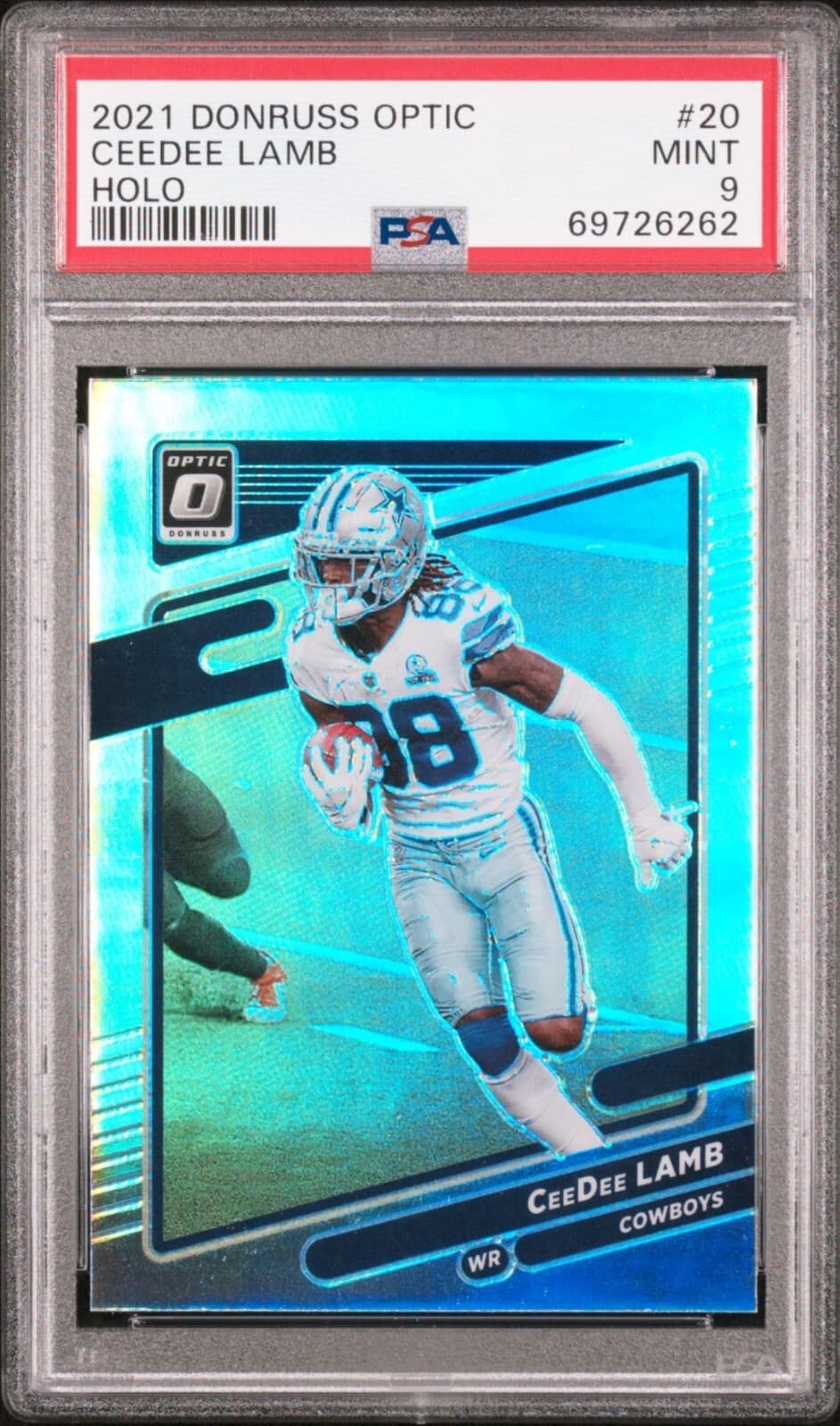 Football Ceedee Lamb 2021 Donruss Optic