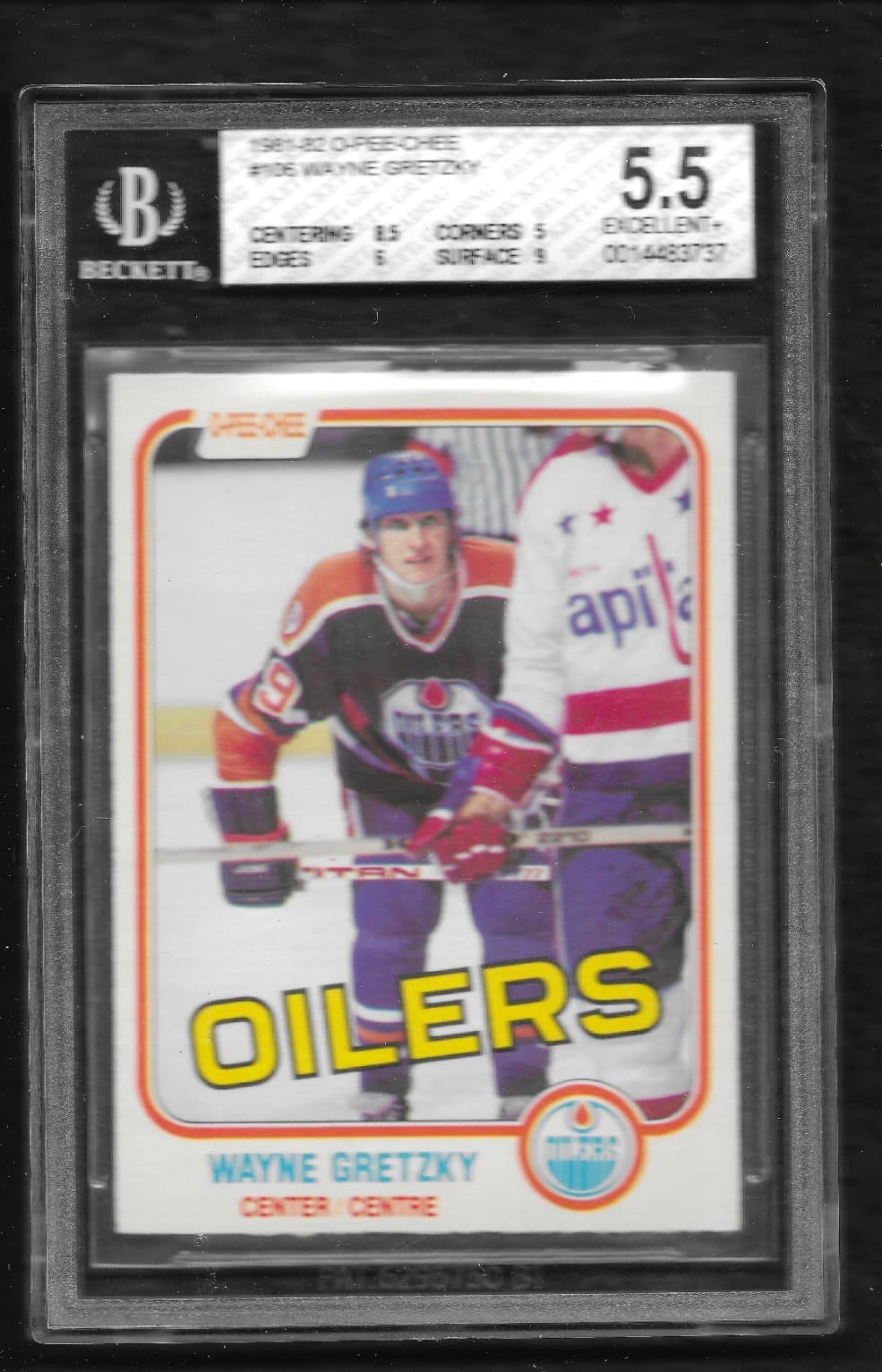 Wayne Gretzky Beckett 1981 O-Pee-Chee 1981 O-Pee-Chee