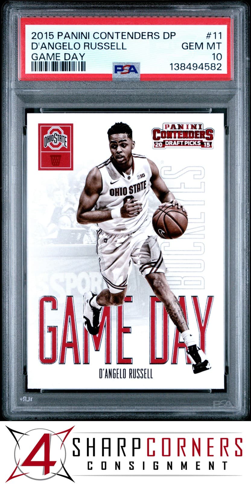 DRAFT PICKS GAME DAY D'ANGELO 2015 Panini Contenders 2015 Panini Contenders