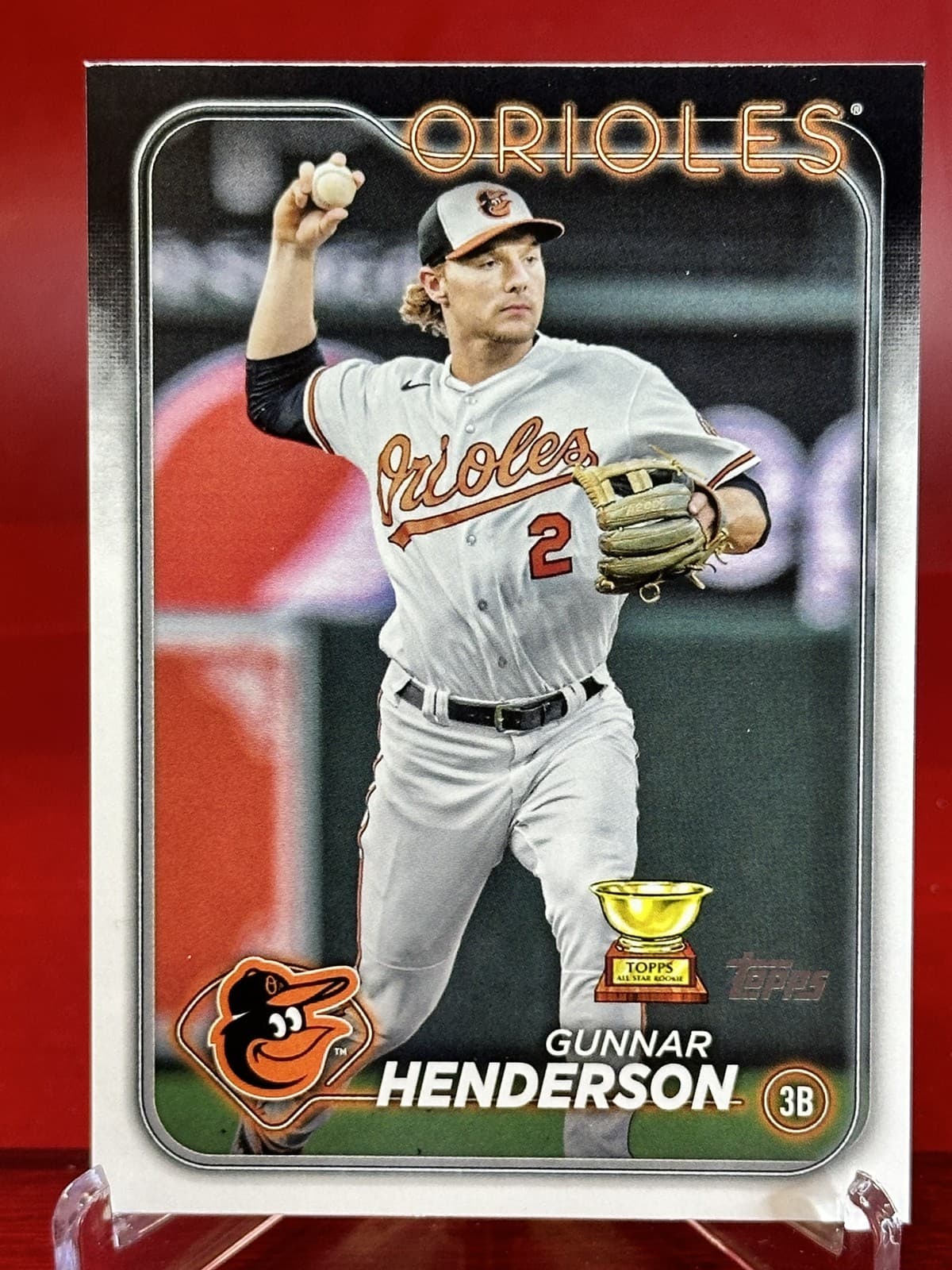 Gunnar Henderson Baltimore 2024 Topps 2024 Topps