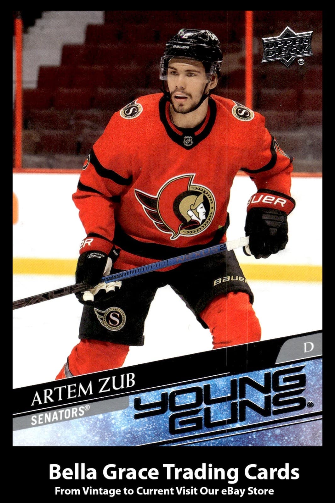 Artem Zub trading card