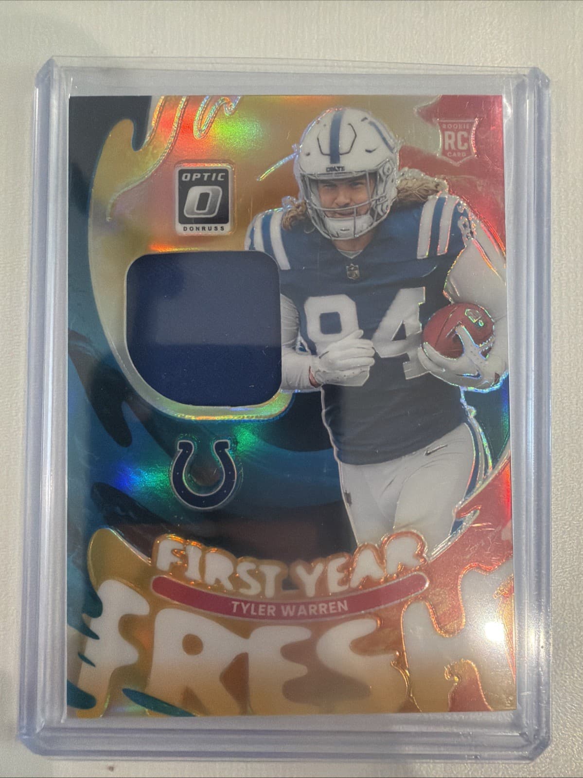 First Year Fresh 2025 Donruss Optic 2025 Donruss Optic blue example 3