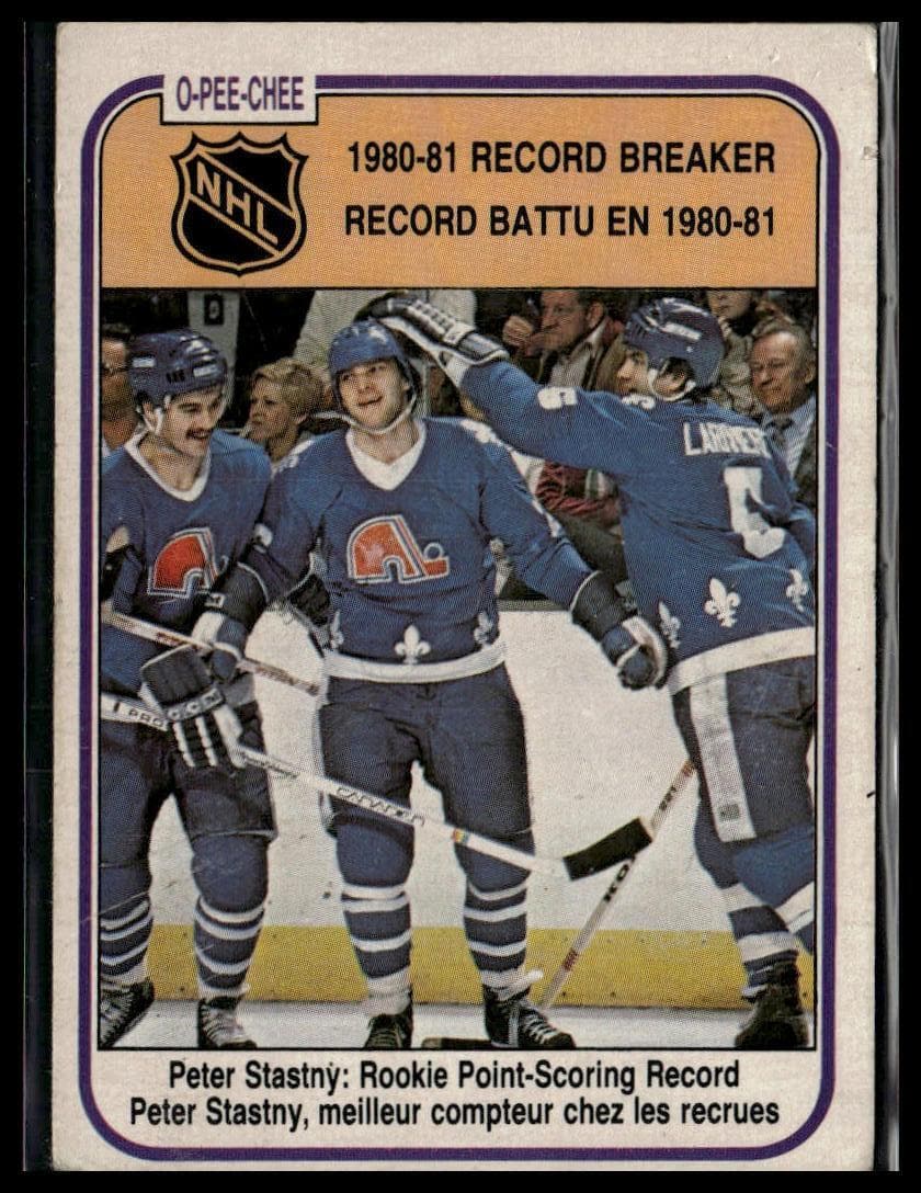 Peter Stastny 1981 O-Pee-Chee 1981 O-Pee-Chee