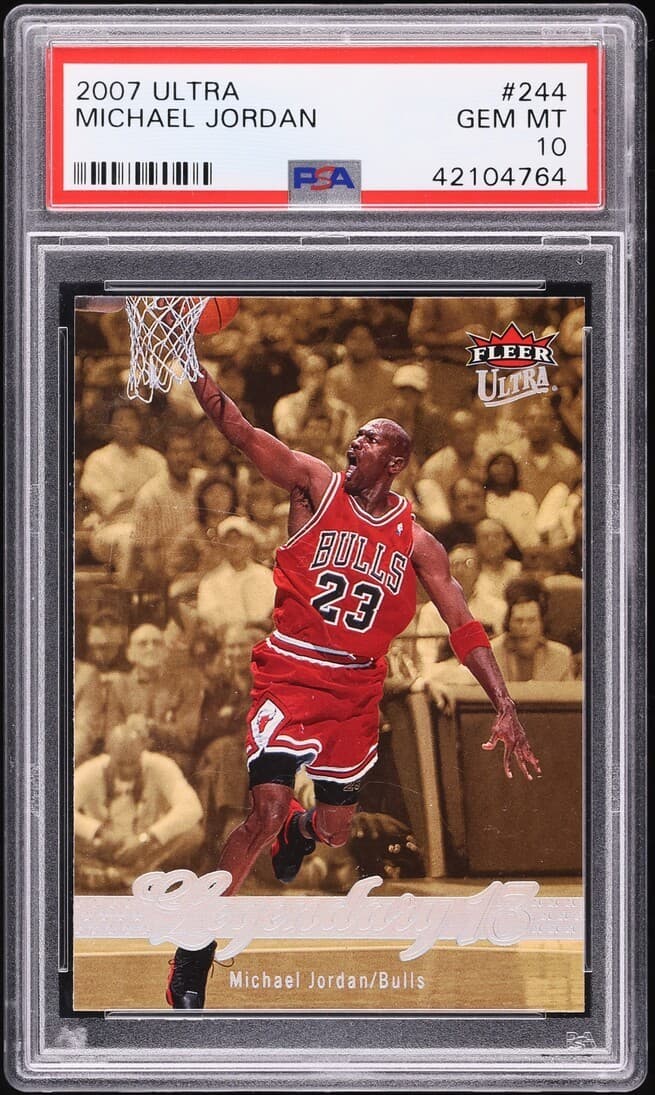 Michael Jordan 2007 Fleer Ultra 2007 Fleer Ultra