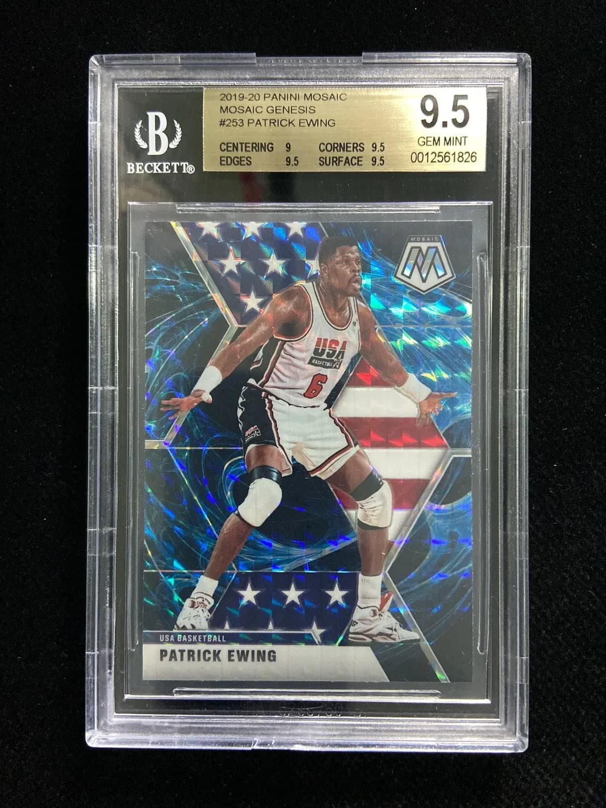 Basketball Genesis Patrick 2019 Panini Mosaic 2019 Panini Mosaic