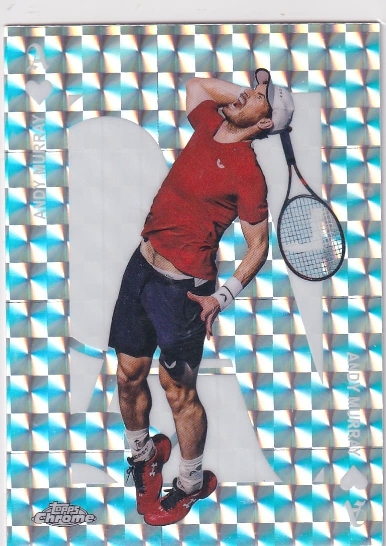 Andy Murray Tennis 2025 Topps Chrome 2025 Topps Chrome refractor