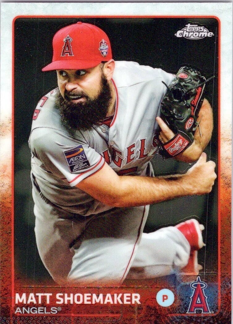 Matt Shoemaker Los 2015 Topps Chrome 2015 Topps Chrome