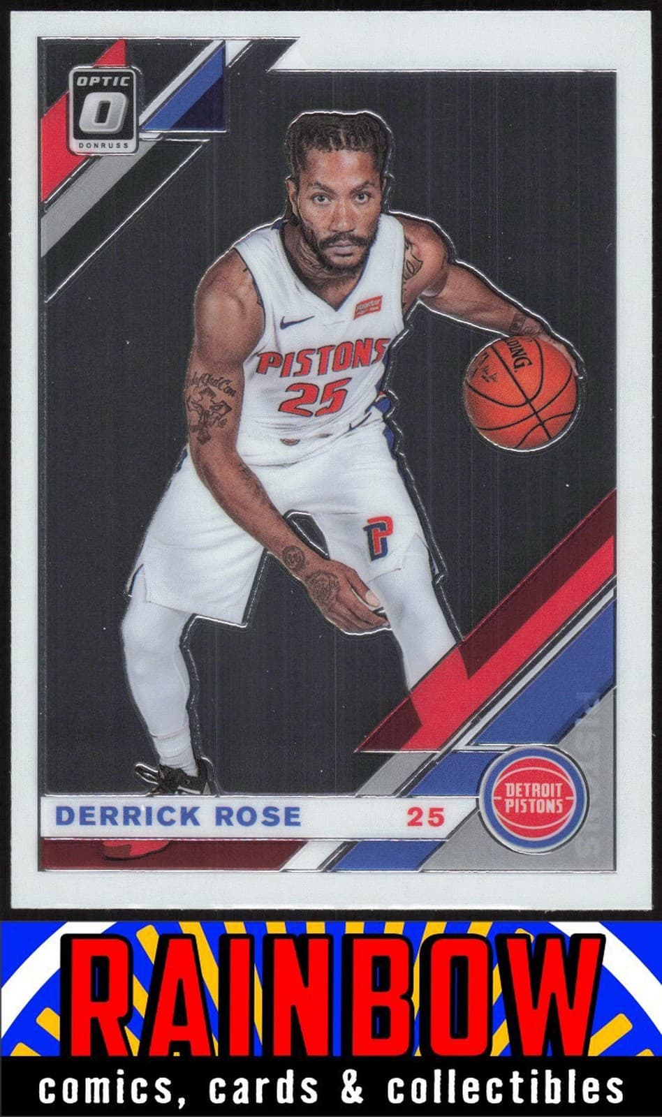Derrick Rose Detroit 2019 Donruss Optic 2019 Donruss Optic