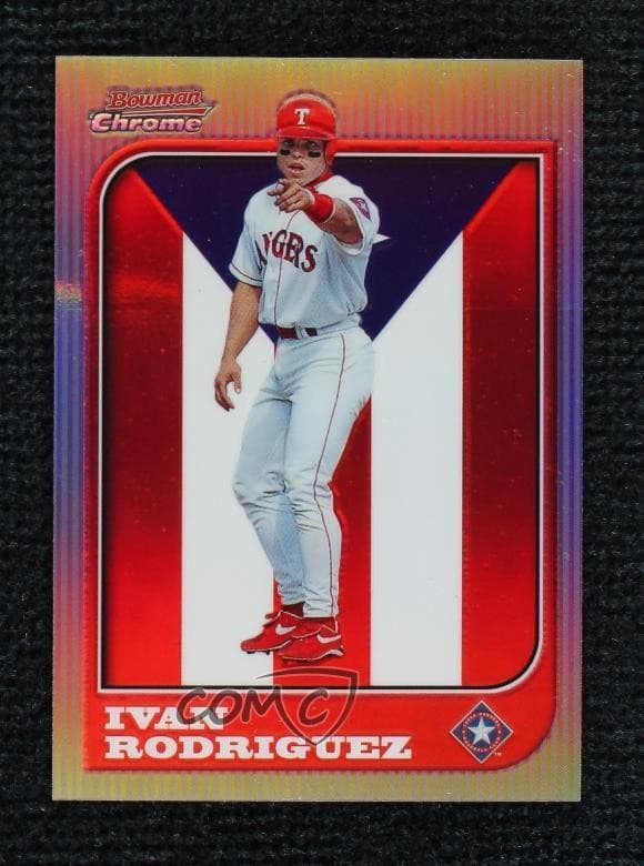 International Ivan Rodriguez 1997 Bowman Chrome 1997 Bowman Chrome