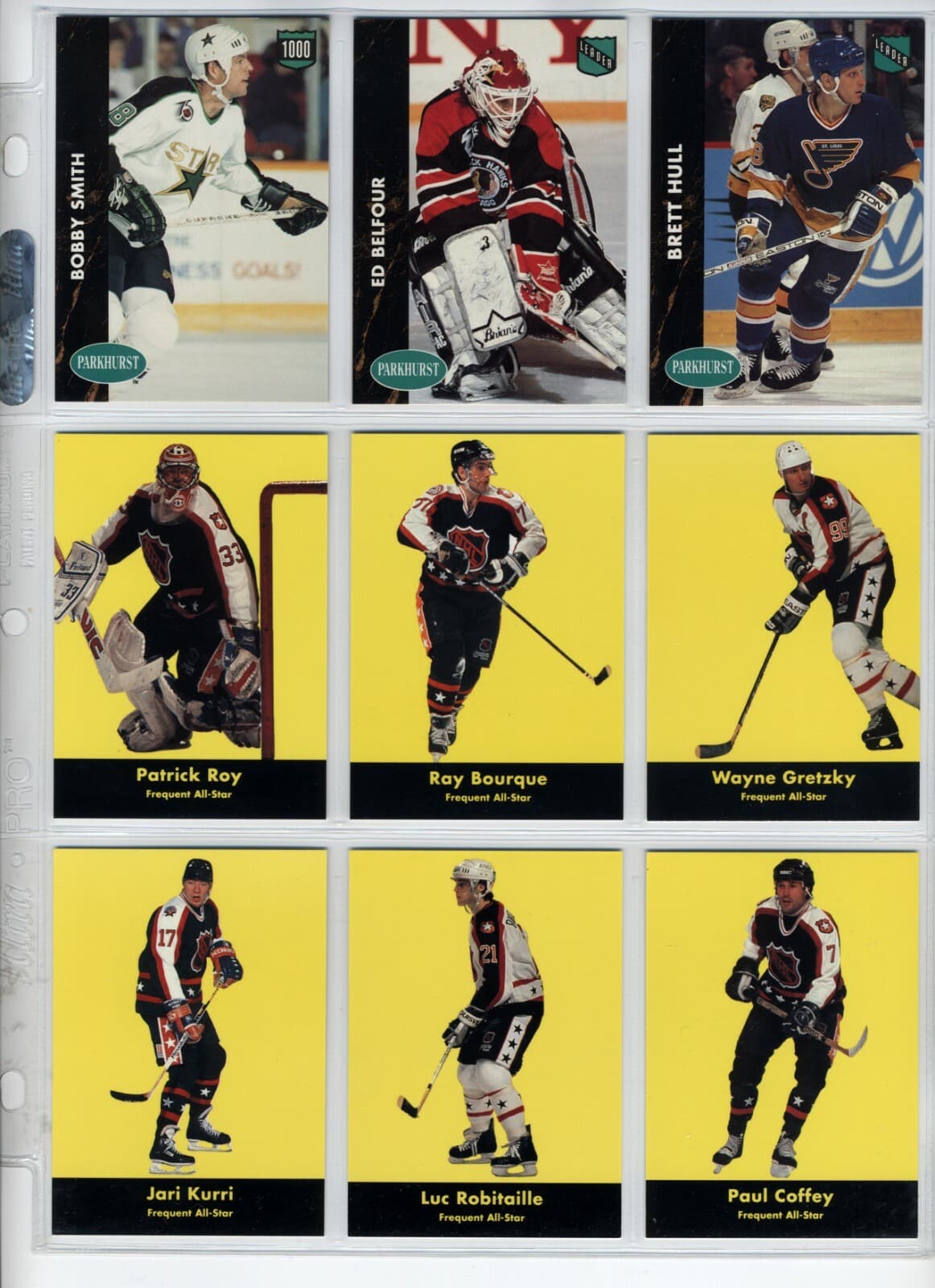 Hockey Parkhurst Cards 1991 Unknown