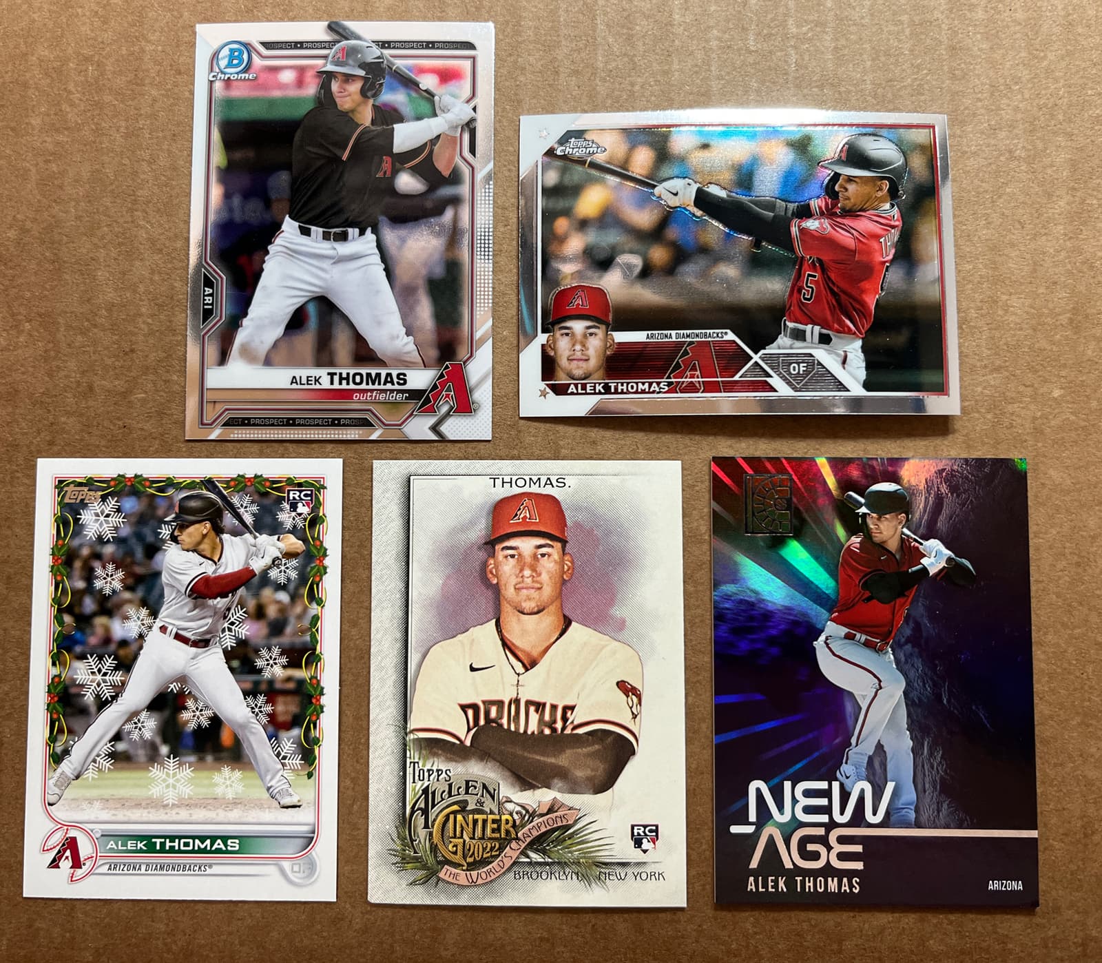 Alek Thomas Bowman 2021 Topps Chrome 2021 Topps Chrome