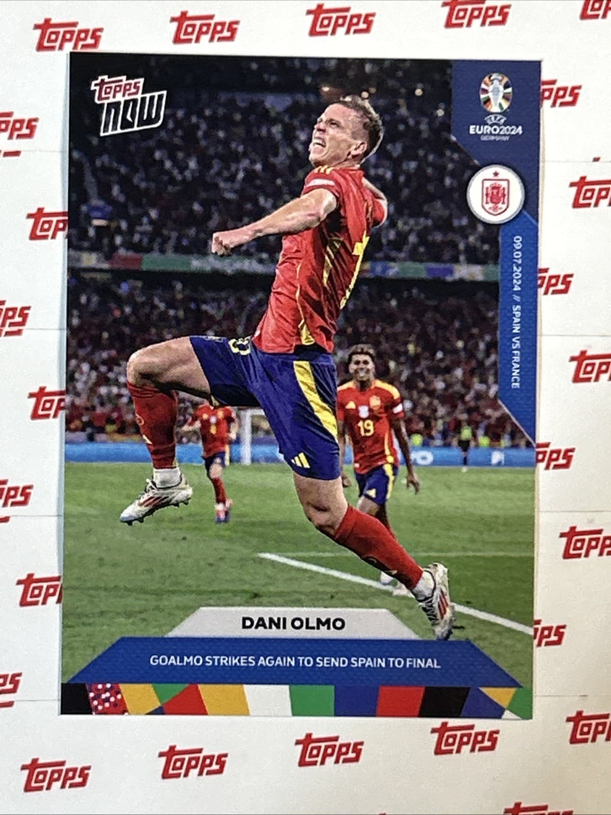 Dani Olmo 2024 Topps 2024 Topps