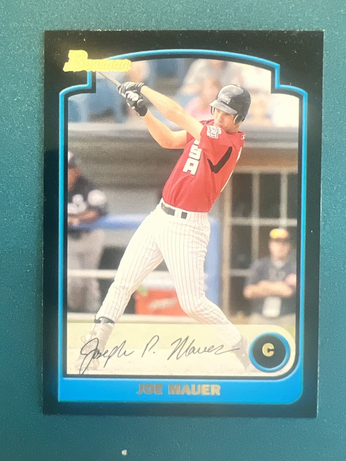 Prospects Joe Mauer 2003 Bowman Draft 2003 Bowman Draft