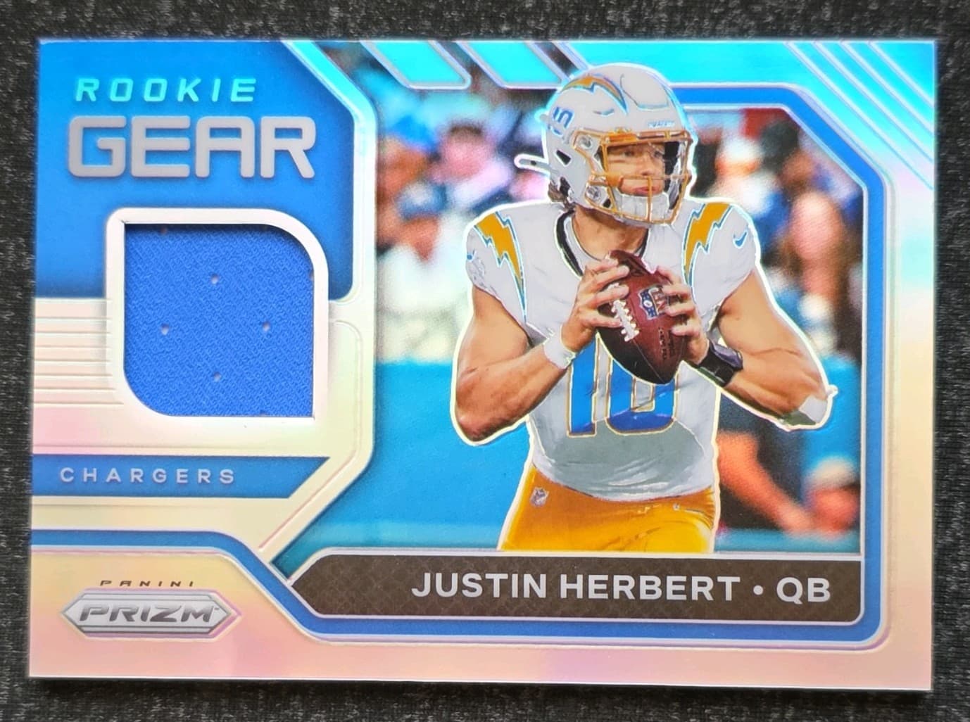 Gear Justin Herbert 2020 Panini Prizm 2020 Panini Prizm example 2