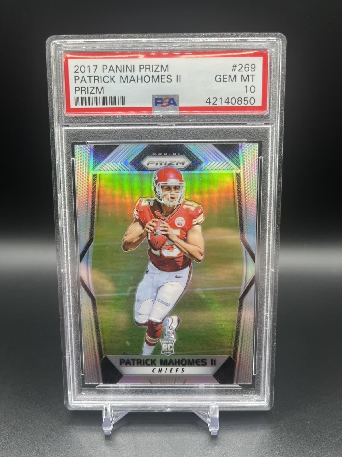 PATRICK MAHOMES II 2017 Panini Prizm