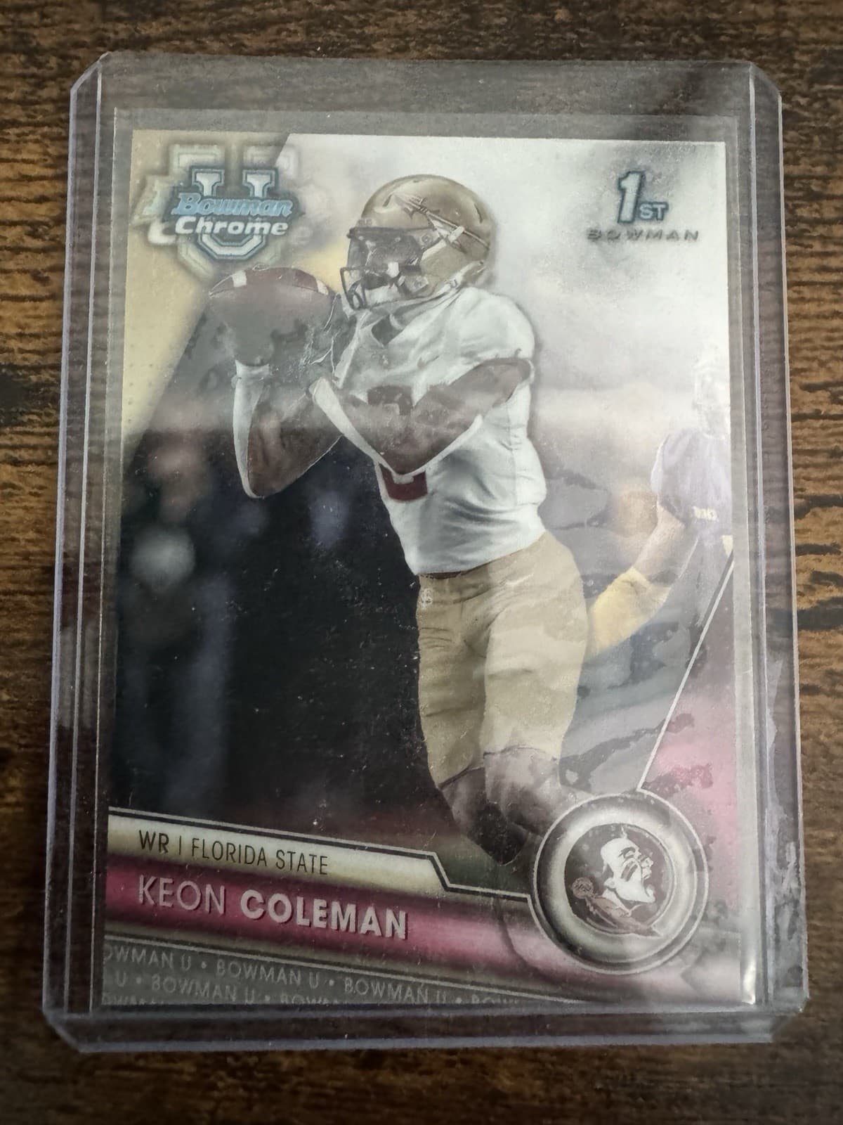 Keon Coleman 2023 Bowman 2023 Bowman