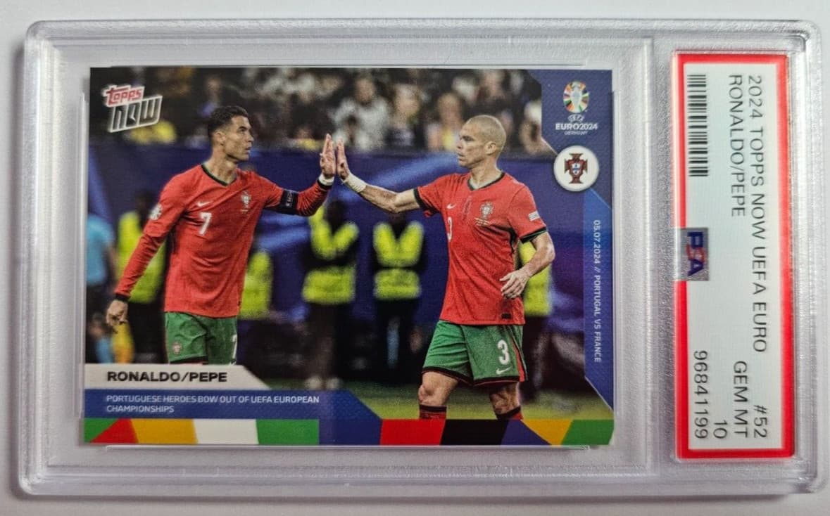 Euro Ronaldo Pepe 2024 Topps 2024 Topps