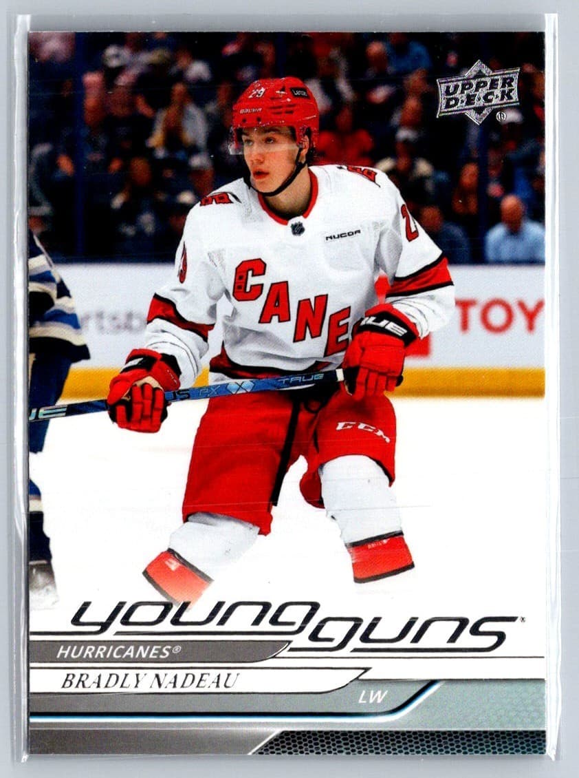 Bradly Nadeau trading card