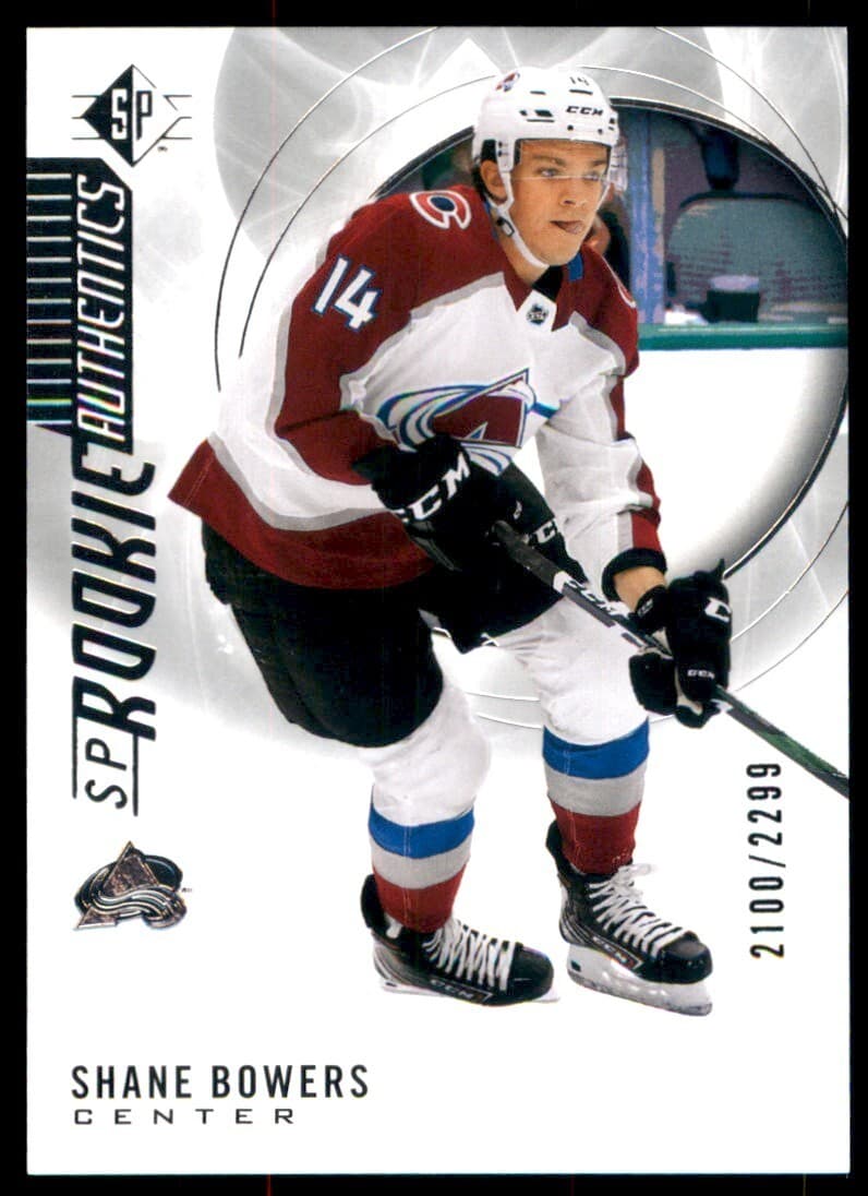 Hockey Shane Bowers 2020 Upper Deck SP 2020 Upper Deck SP