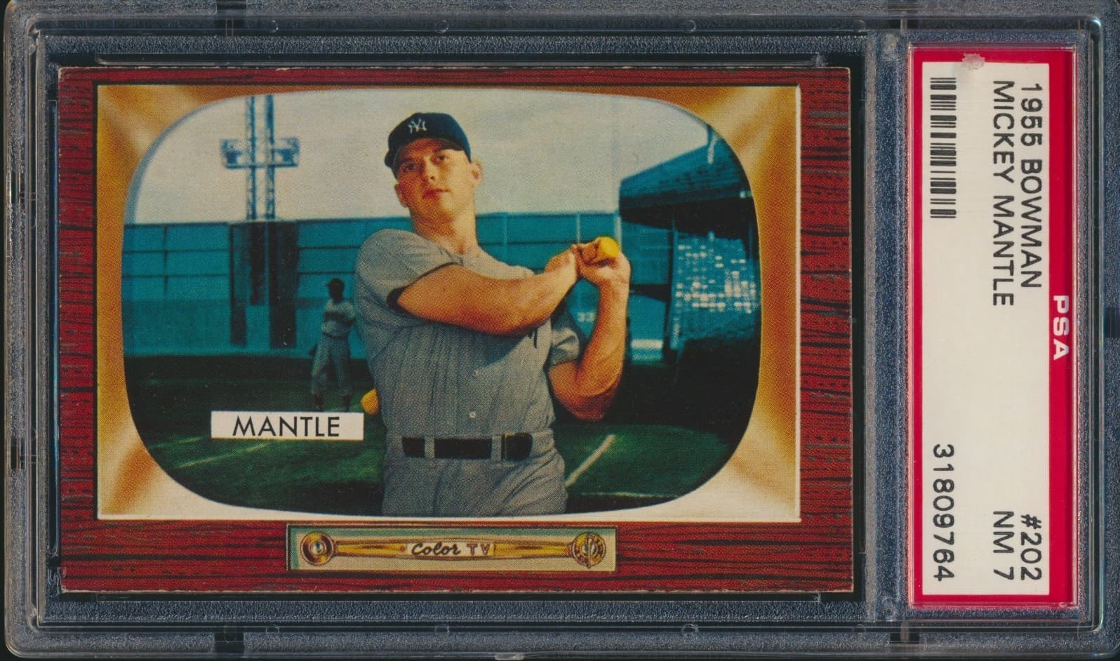Mickey Mantle 1955 bowman Bowman