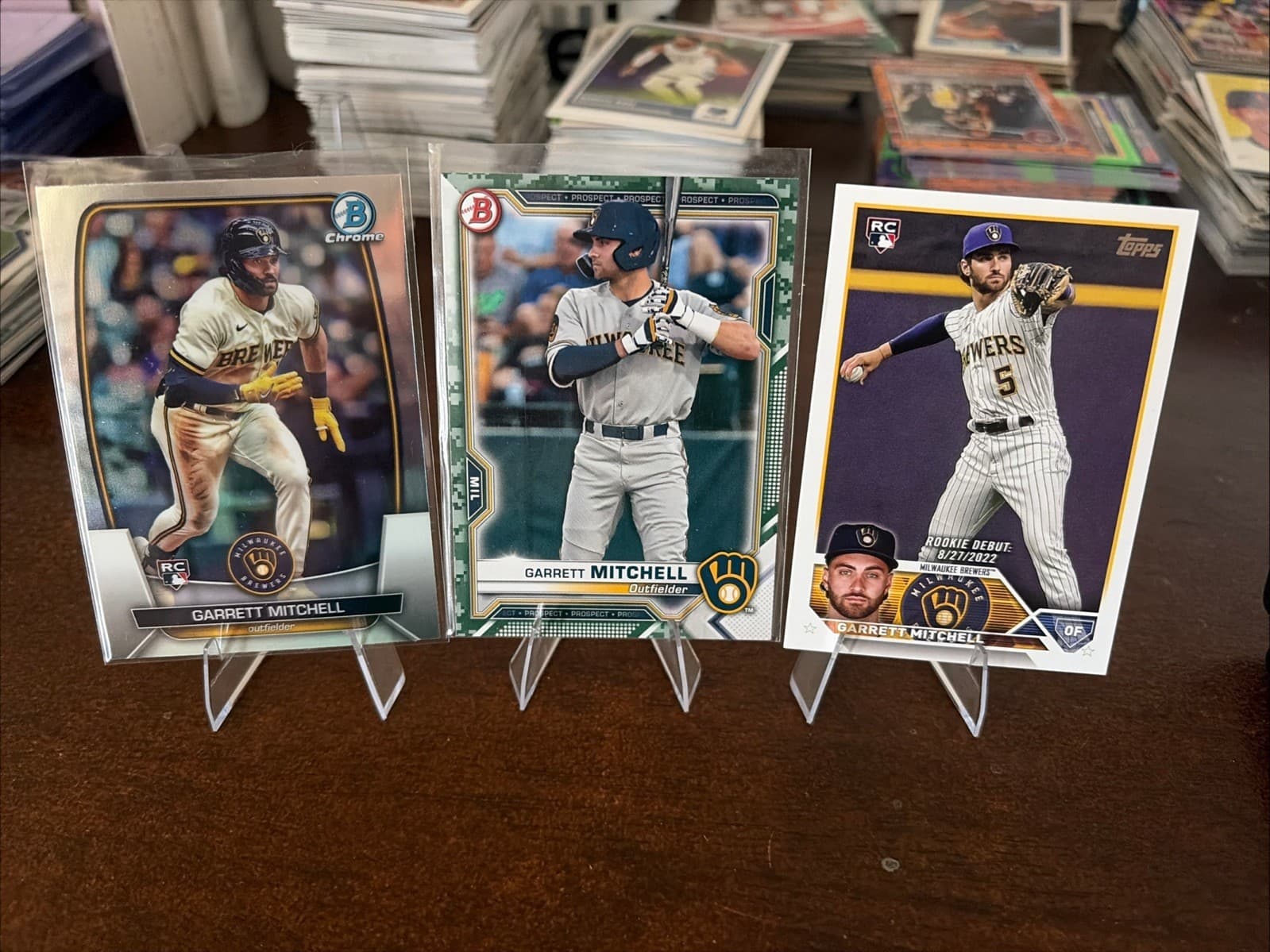 Garrett Mitchell Bowman 2021 Topps