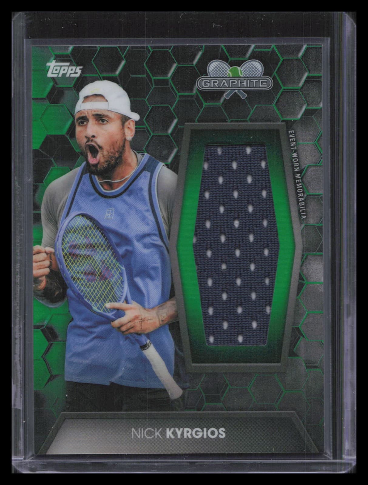 Nick Kyrgios Graphite 2026 Topps 2026 Topps green-refractor