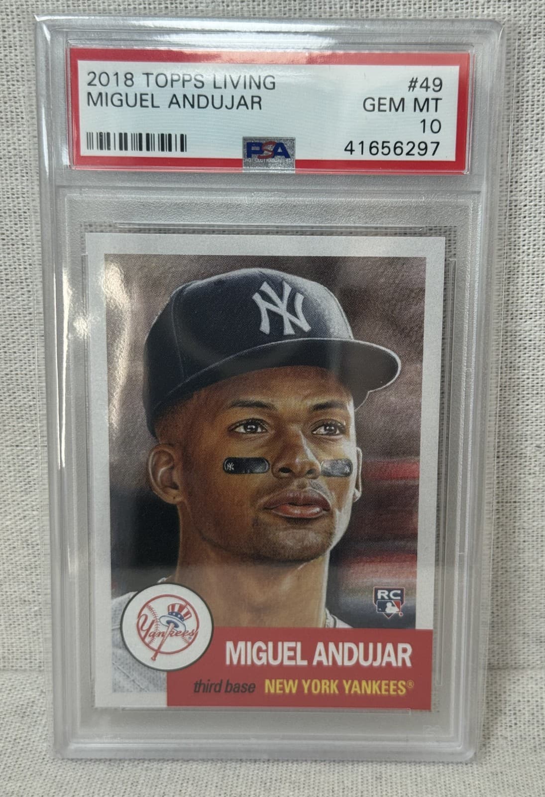 Miguel Andujar Living 2018 Topps