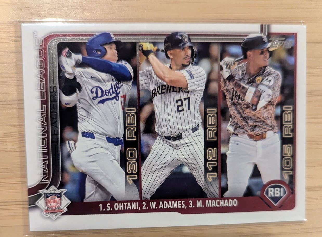 Series 1 - NL RBI Leaders NM 2025 Topps 2025 Topps