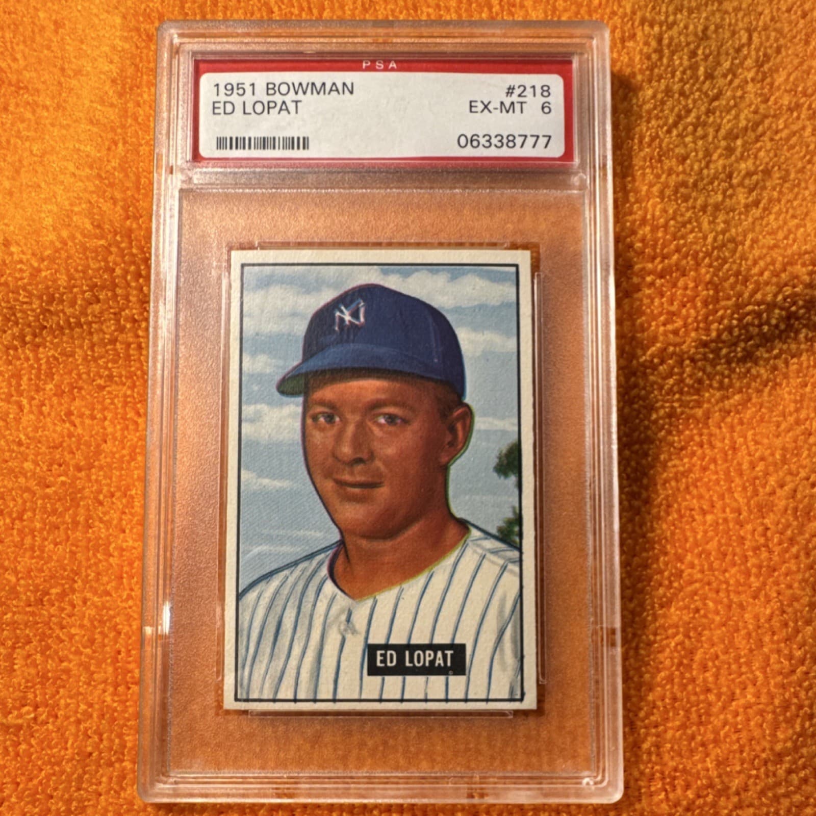 Ed Lopat New 1951 Bowman