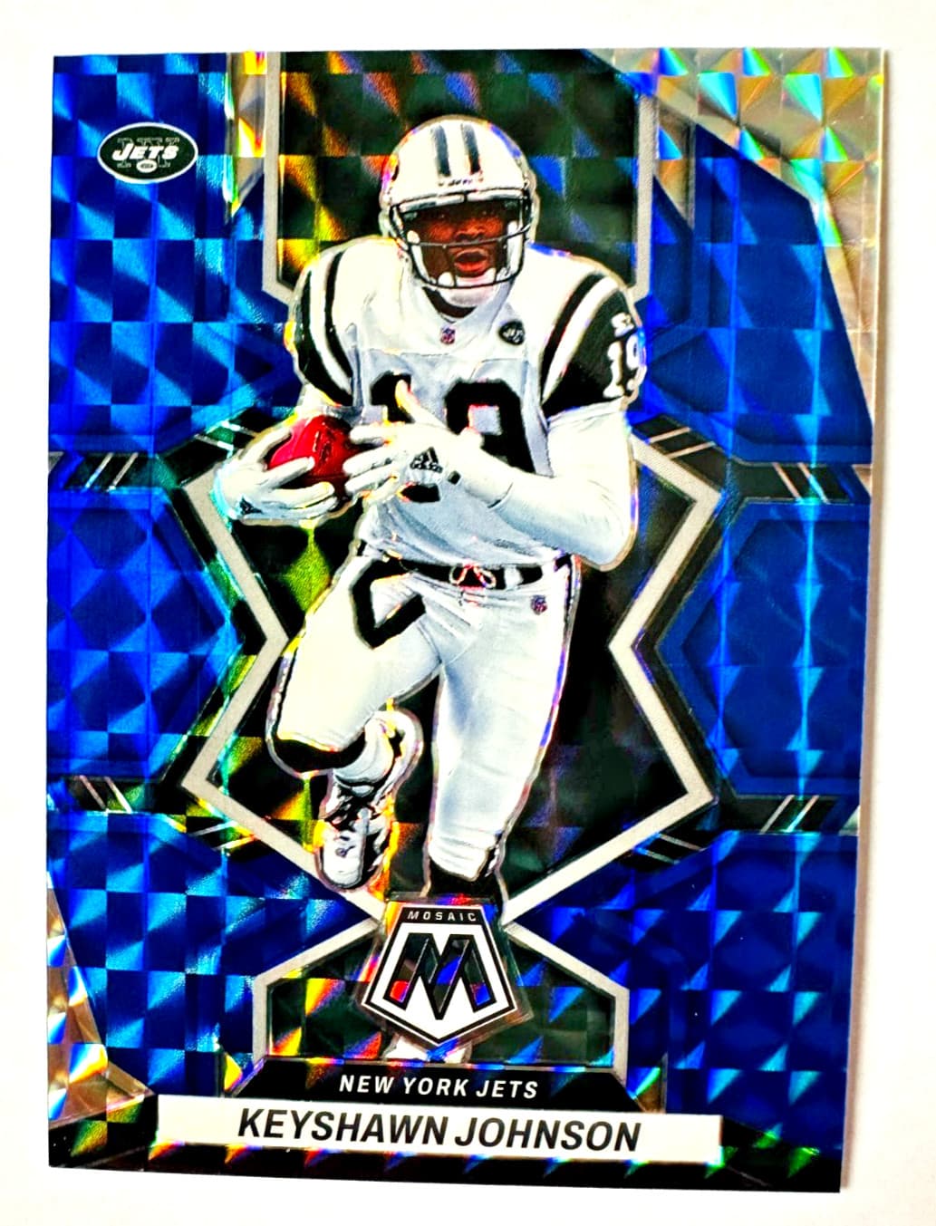 Keyshawn Johnson 2022 Panini Mosaic 2022 Panini Mosaic blue